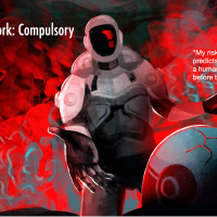 A Free Murderbot story - "The Future Of Work: Compulsory"- by Martha Wells
